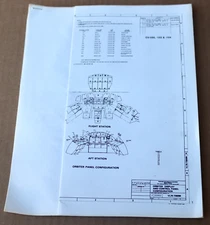 NASA Space Shuttle Orbiter Display & Control Panel Spacecraft Space Blueprint