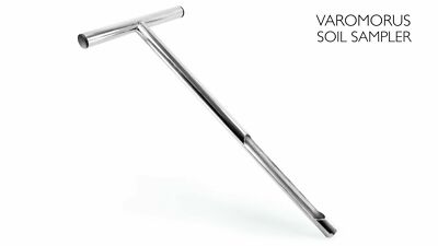 Varomorus Soil Sampler Probe 21 Stainless Steel Tubular T-Style Handle. Varomorus Soil Sampler Probe 21 Stainless Steel Tubular T-Style Handle.
