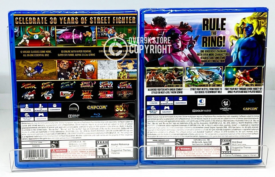 Street Fighter 30th Collection + Street Fighter V 5 Champion Ed - PS4 - New - Image 2 of 4