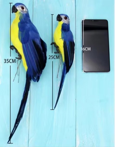 Handmade Parrot Bird Decor - Picture 6 of 20