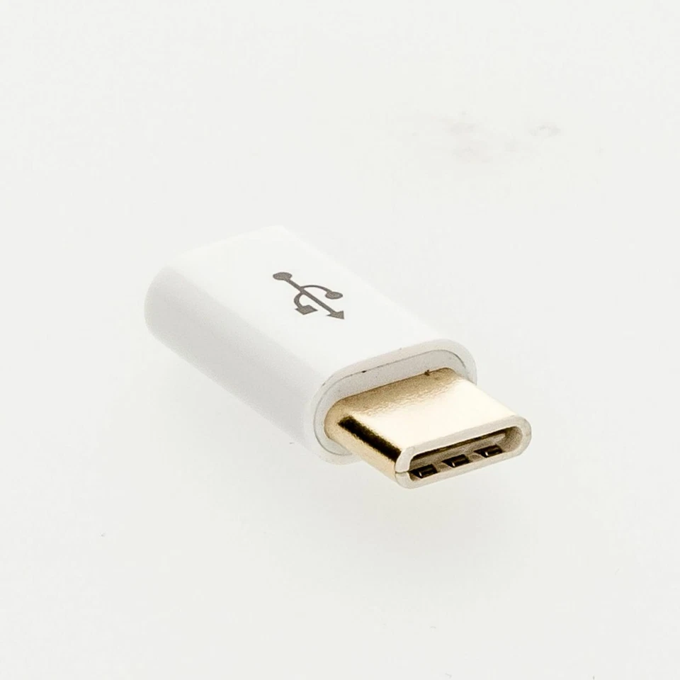Micro USB 2.0 auf USB C Adapter, Konverter für Type C USB 3.1 Geräte - Bild 3 von 3