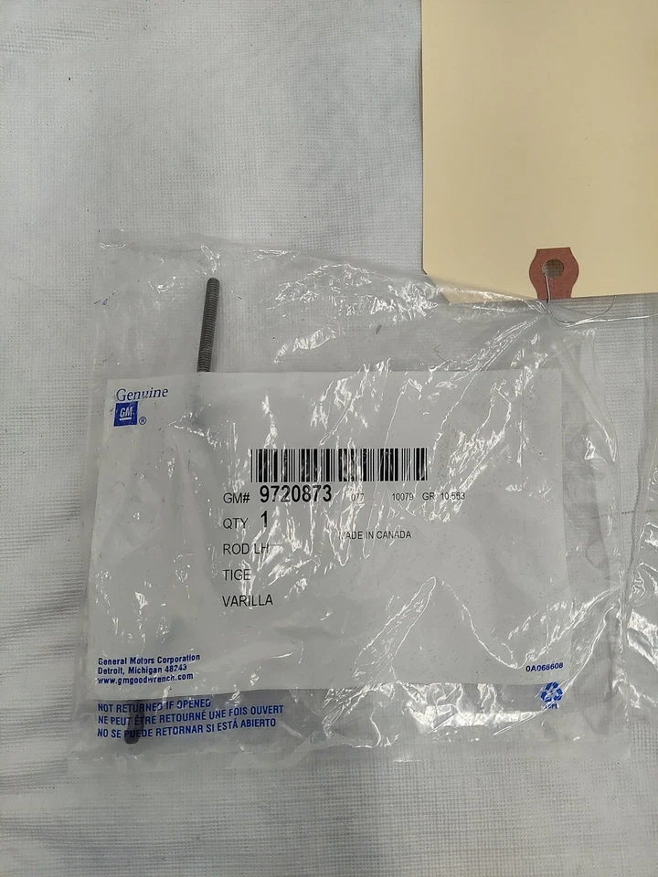 Barra de apertura de manija de puerta exterior izquierda C3 Corvette 1969-1982 lado del conductor (LH) NUEVO DE STOCK Foto 2 de 3