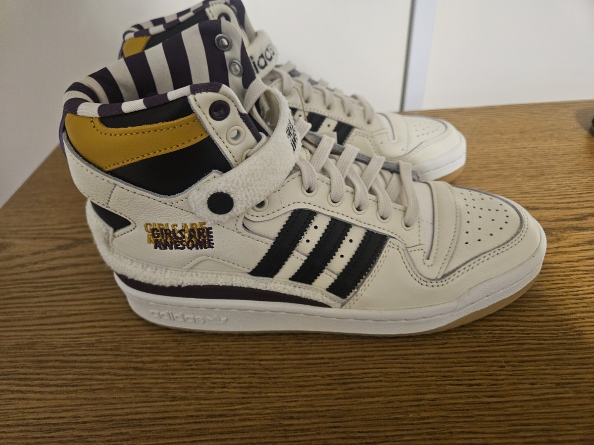人気話題コラボ!GIRLS ARE AWESOME × adidas FORUM High adidas Girls Are Awesome x Forum High 'Cloud White Purple