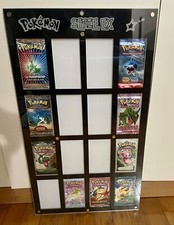 1-16 Pokemon OnePiece Pack Bustine Quadro Espositore Teca Cornice Frame Display