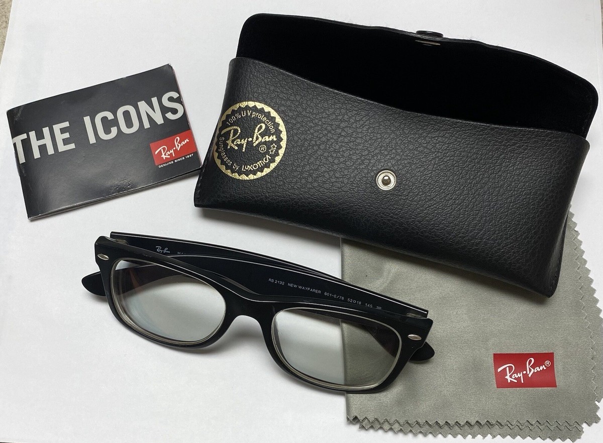 RB2132F.601S/78.55口18/140 Ray-Ban Eyeglasses Frames RB2132 WAYFARER 601-S/78 Matte