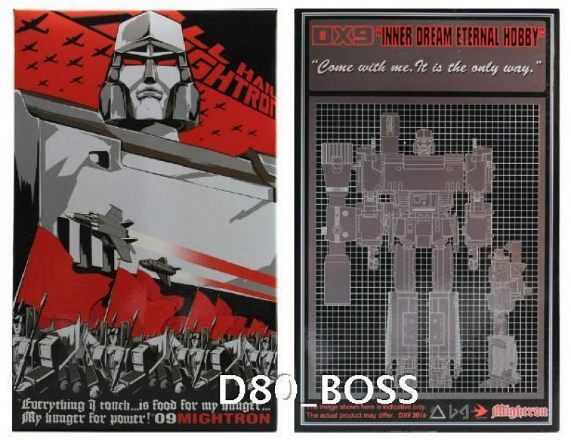 New Dx9 Toy D09 Mp Megatron Led Alloy Toys Model In Stock Gift - Image 3 of 4