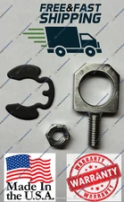 NEW HARDENED ACURA RDX 07-12 TURBO ACTUATOR EYE BOLT & NUT & CLIP MADE IN USA