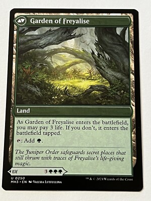 Disciple / Garden of Freyalise 250 MTG Modern Horizons 3 2024 MT