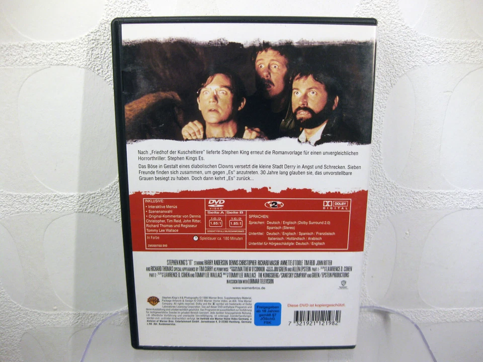 6x Stephen King DVD: Zimmer 1408. Es. Haus der Verdammnis. Ellen Rimbauer... - Bild 3 von 4