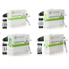 100 Scalpel Blades Surgical Dental ENT Instruments Hobby Crafts Derma planning 