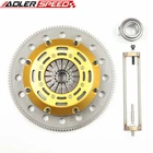 ADLERSPEED Racing Clutch Twin Disc Kit FOR Mitsubishi Lancer Evo4 5 6 7 8 9 4G63