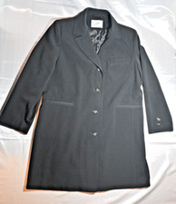 Jacqueline Ferrar Dress Coat, Black, Womens S...