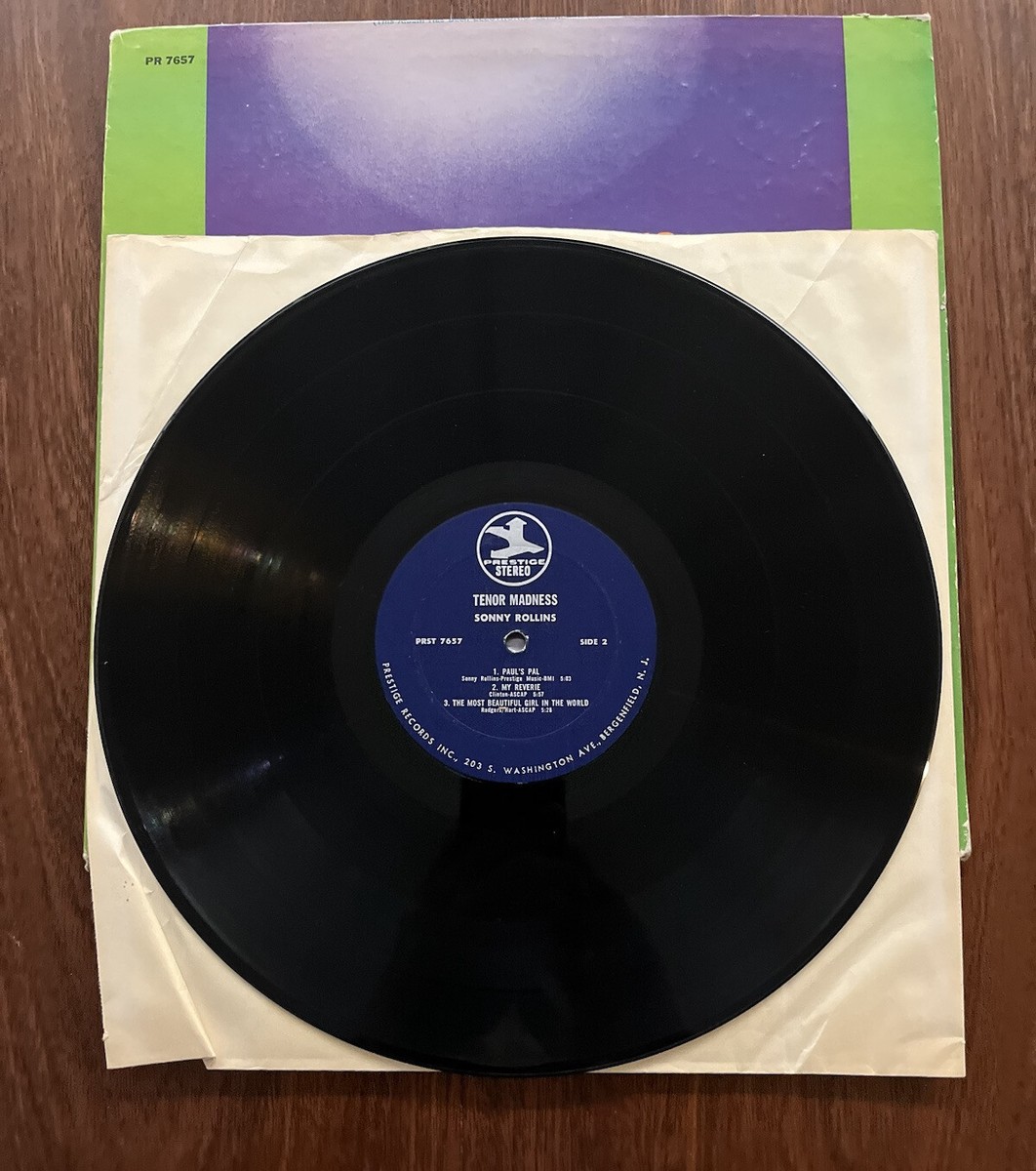SONNY ROLLINS TENOR MADNESS LP-Prestige PR-7657/VAN GELDER- Play