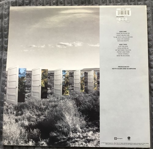 Scorpions - Crazy World 1990 Vinyl LP Vertigo 846 908-1 - Picture 2 of 7