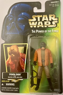Hasbro Star Wars A New Hope Power of the Force Ponda Baba Action Figure