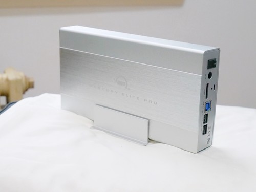 OWC 4TB Mercury Elite Pro Desktop Storage, 7200RPM eSATA/FW800/FW400/USB3.1 - Picture 2 of 11