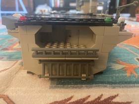 Rare COMPLETE MEGA BLOKS PRO BUILDER 9795 USS NIMITZ Lego Aircraft Carrier 