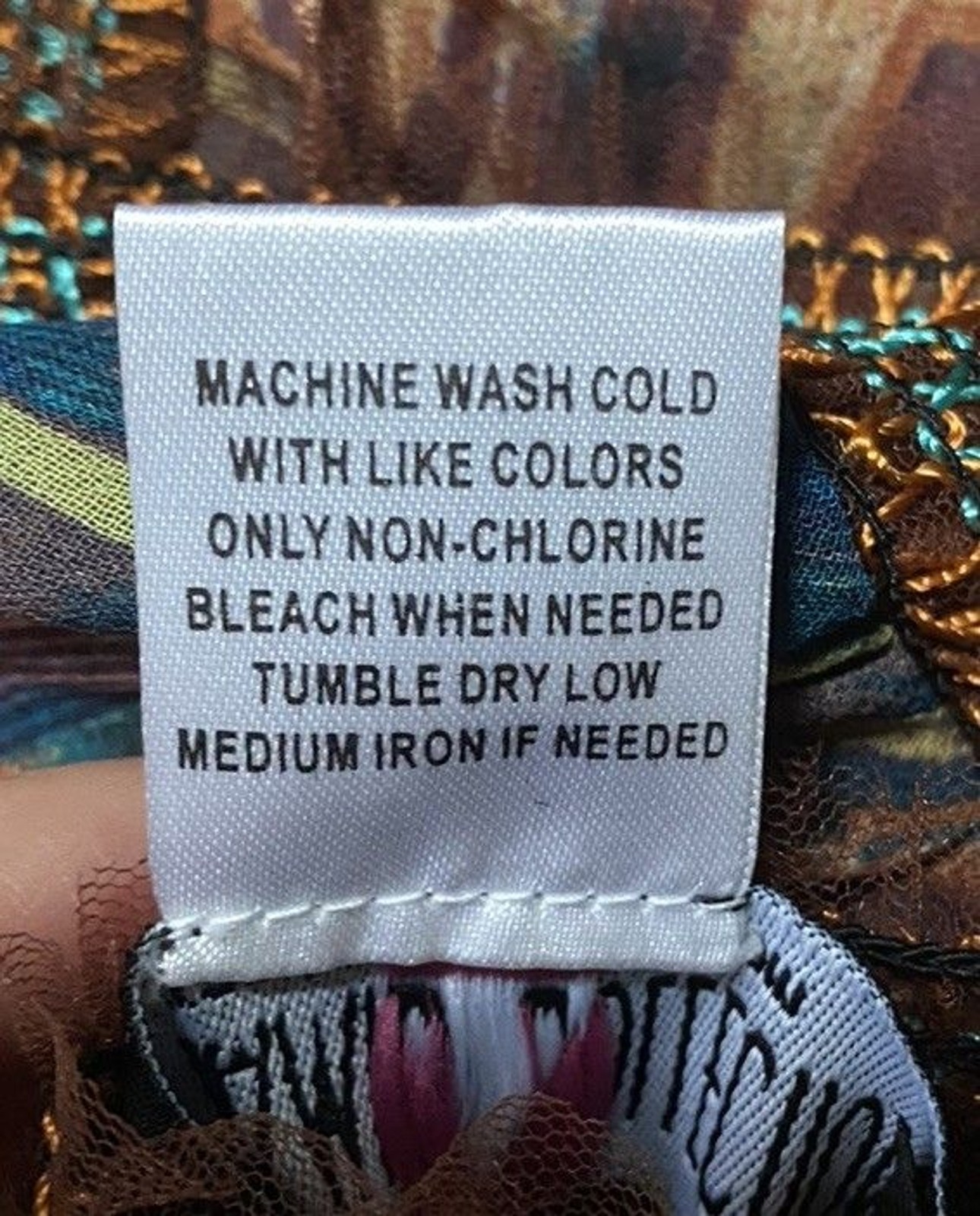 The Pyramid Collection Boho Patchwork Tiered Maxi… - image 6