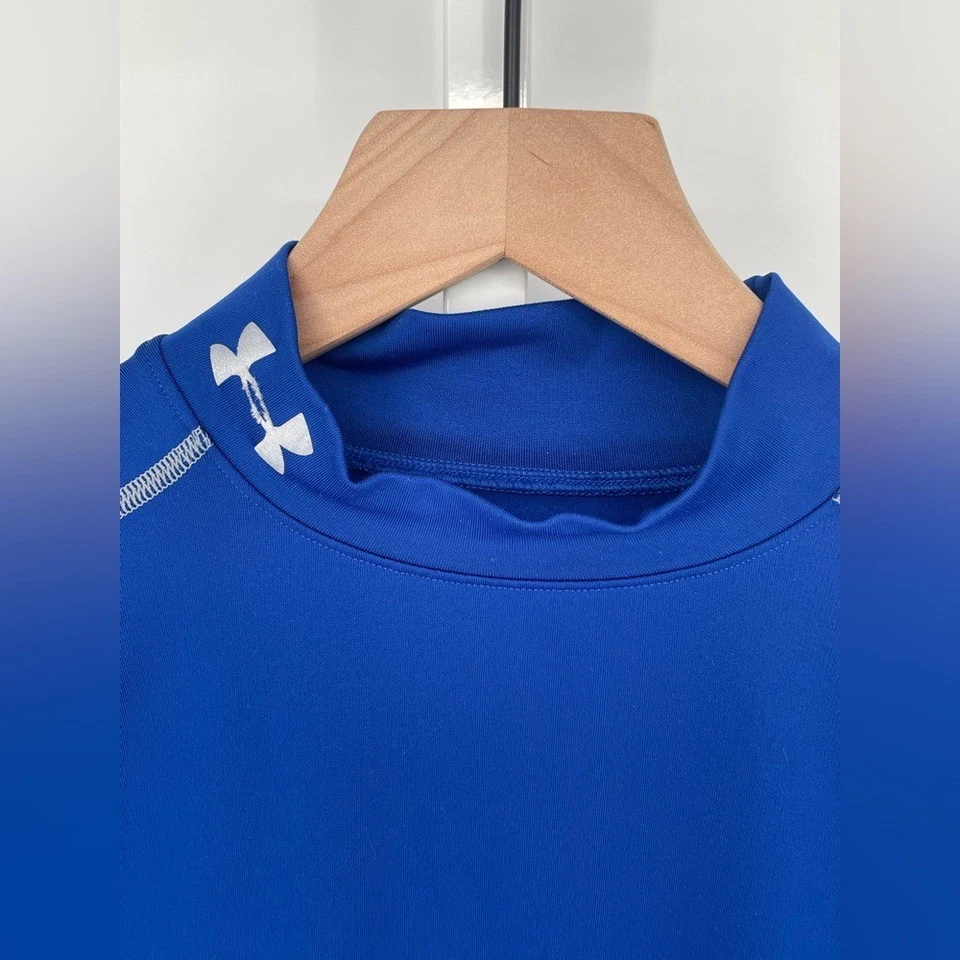 Under Armour GoldGear Men's Compression Mock Neck Size M - Image 2 of 4