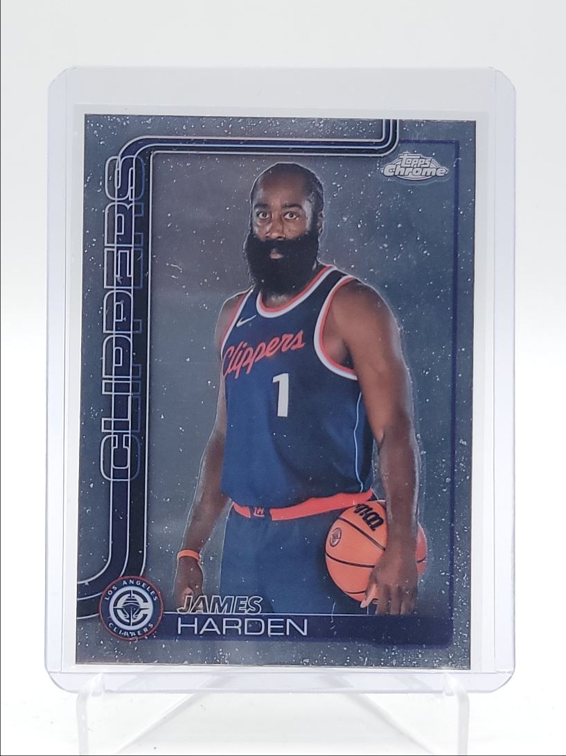 JAMES HARDEN 2025-26 TOPPS CHROME IMAGE VARIATION CLIPPERS #54 Q5692