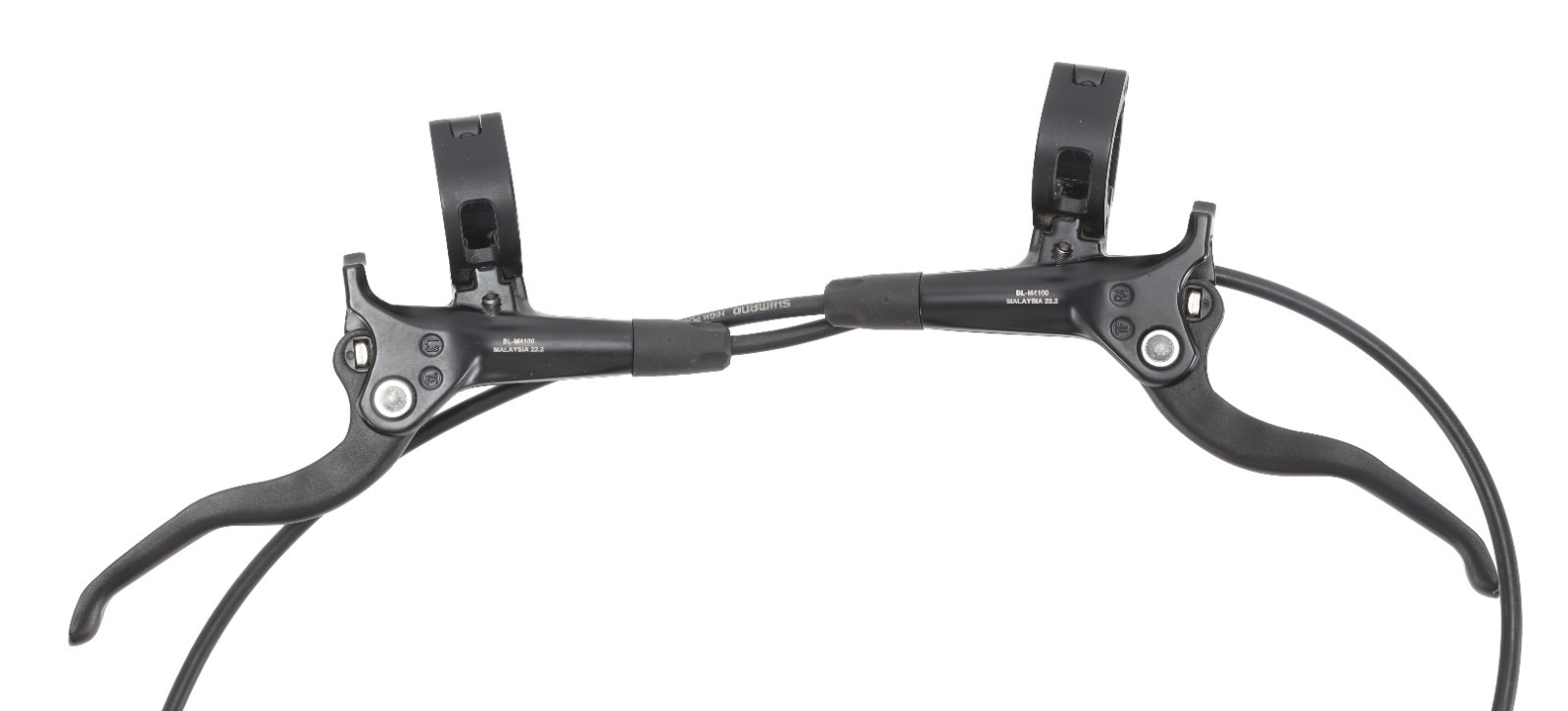 Shimano Deore BL-M4100 MTB Hydraulic Brake Lever SET + Calipers BR-MT420 Post