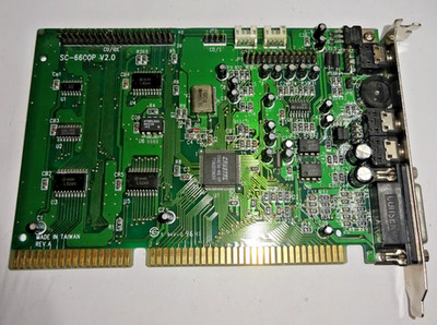 CRYSTAL CS4236-KQ SC-6600P V2.0 ISA SOUNDKARTE #GK12173