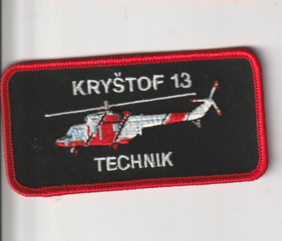 Czech Air Force CzAF  W- A3 Sokol (EMS & SAR) Kryštof 13 Technical patch