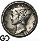 1926-S Mercury Dime *Scarce Key Date* XF+, Bids 310-525