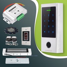 HOMSECUR IP66 APP WIFI RFID Access Control Set Waterproof 180KG Magnetic Lock