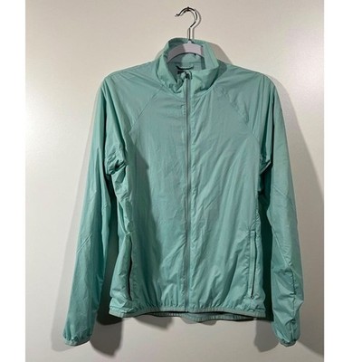Icebreaker GT Merino Windbreaker in Ice Blue Women s Size Small Cool-Lite