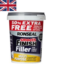 Versatile White Wall Filler 900g - Smooth Finish for Interior & Exterior Repairs