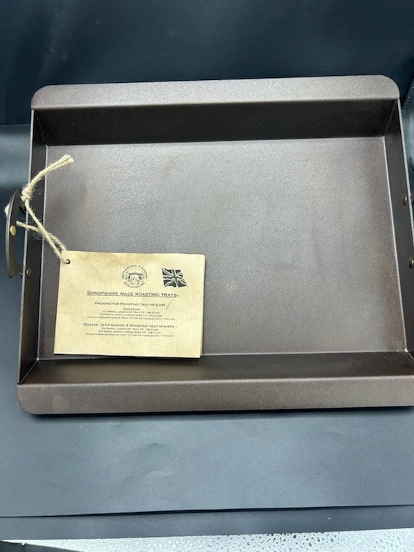 Netherton Foundry Shropshire 12" Roasting Tray Made in England
Opens in a new window or tab