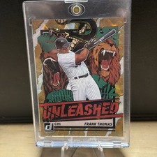 2021 Panini Donruss - Unleashed Frank Thomas #UNL26 Gold /999
