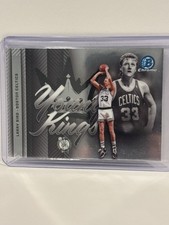 Topps 2025 Chrome Insert Larry Bird Young Kings YK-17 Boston Celtics