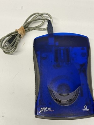 Iomega Zip 250 MB USB External Disk Drive  - USB Cable included