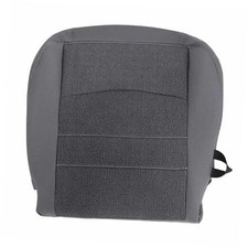 Gray Cloth Driver Side Bottom Replacement Seat Cover Compatible Diesel Gray