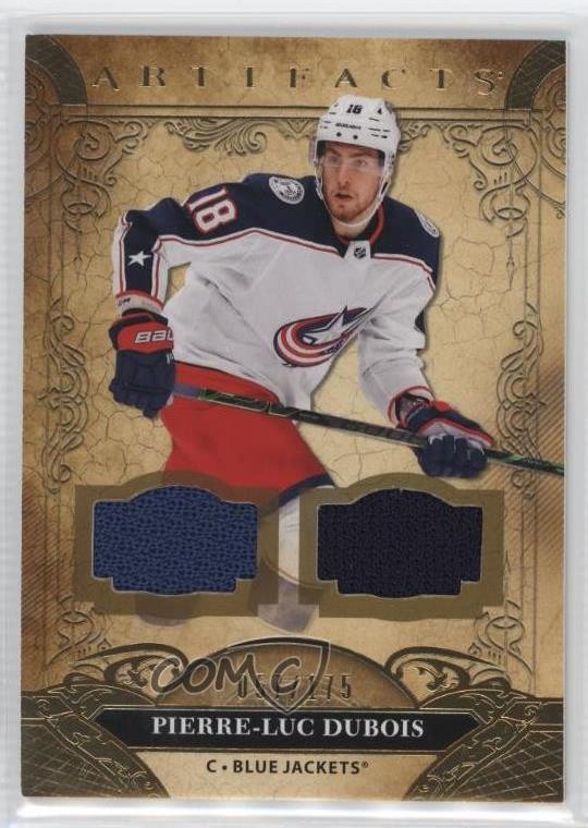 2020-21 Upper Deck Artifacts Material Gold 57/175 Pierre-Luc Dubois #38 07o4