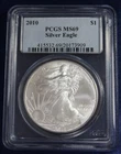 U.S. Mint 2010-P $1 0.999 Silver 1 oz. American Eagle Coin PCGS MS 69