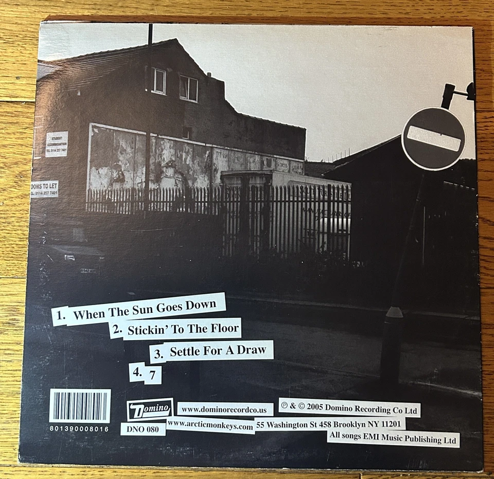 Arctic Monkeys - When The Sun Goes Down - 12" Vinyl Single Record (2006) - Image 3 of 4