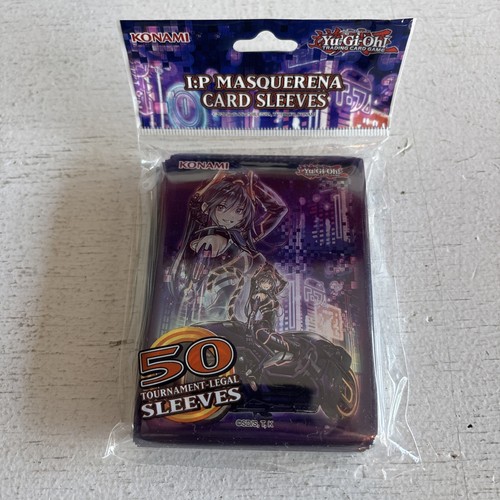 I:P MASQUERENA Konami Official Yu-Gi-Oh! Deck Protector Tournament Sleeves 50 D9 - Bild 1 von 3