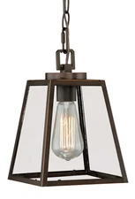 Bellevue VXP41945 Elijah 7"W Mini Pendant - Bronze
