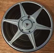 Vintage Home Movie 8mm Film Color 7" Reel Estate Find Playground First Steps