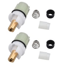 2x RP25513 Faucet Stem Replacement Set For Delta Faucet Kit Two Handle Faucets
