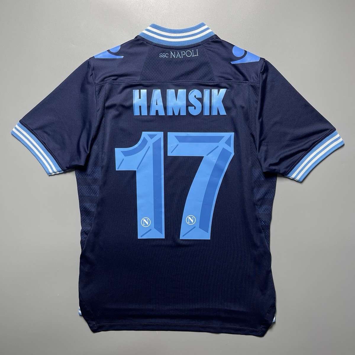サッカー　記念品　海外　2012 NAPOLI MACRON 2012/2013 FOOTBALL SOCCER AWAY JERSEY #17 MAREK