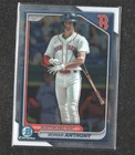 2024 Bowman Chrome Prospects Roman Anthony #BCP-22 Pre Rookie Card Red Sox