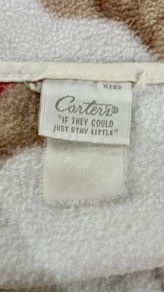 Carters Classics детское одеяло медведь кролик кролик если бы они могли просто остаться маленькими - Изображение 3 из 3