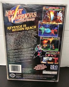 Night Warriors Darkstalkers Revenge- Sega Saturn CIB W/ Reg. Card