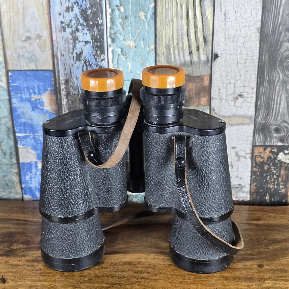 Rare Vintage 7 x 50 Tecnar Swift Binoculars Coated Optics No: 80866 Collectable  - Image 3 of 4