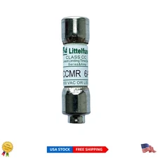 New CCMR 6A Time Delay Fuse 600Vac, Pack of 10 - Reliable Motor Safety