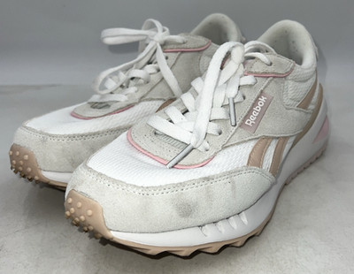 Reebok Forte Racer Shoes Womens Sz 7.5 Athletic Sneakers Smoky Rose Lace up